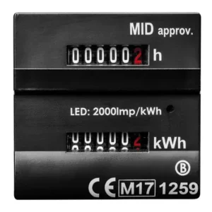 Kahekordne tunniloendur 48x48mm